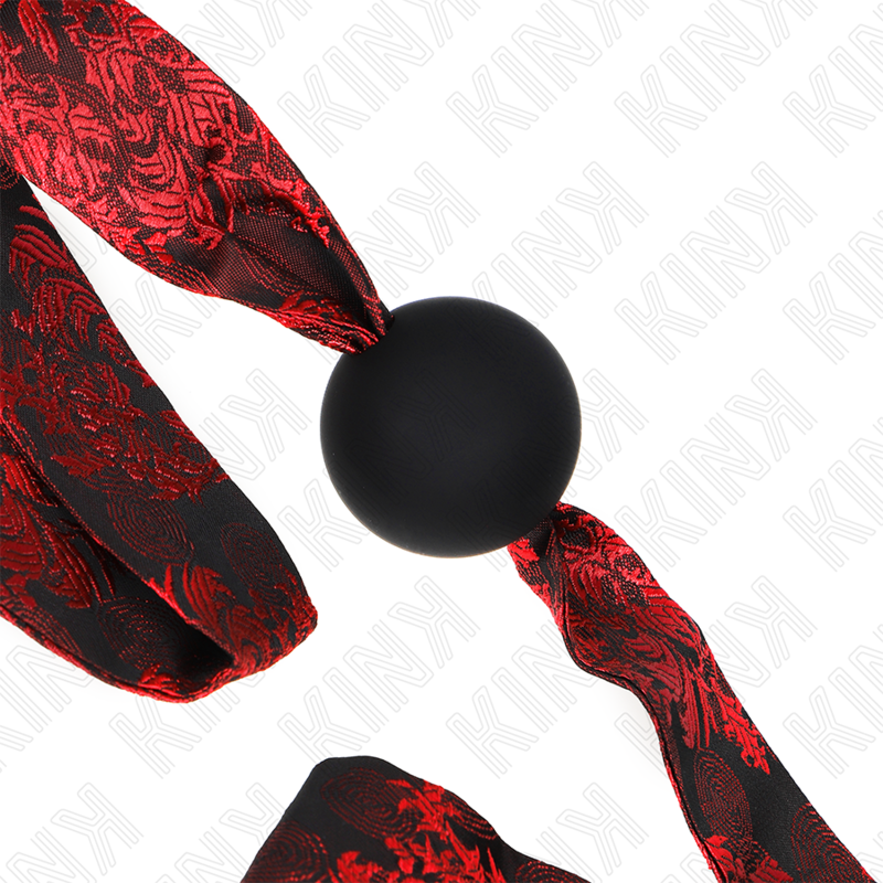 KINK - MORDAZA DE SILICONA SCANDAL DE 4,5 CM MODELO 2 146 x 4 CM