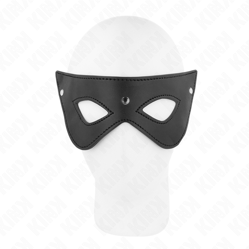 KINK Máscara de Olhos com 3 Rebites e design elegante para jogos BDSM e roleplay