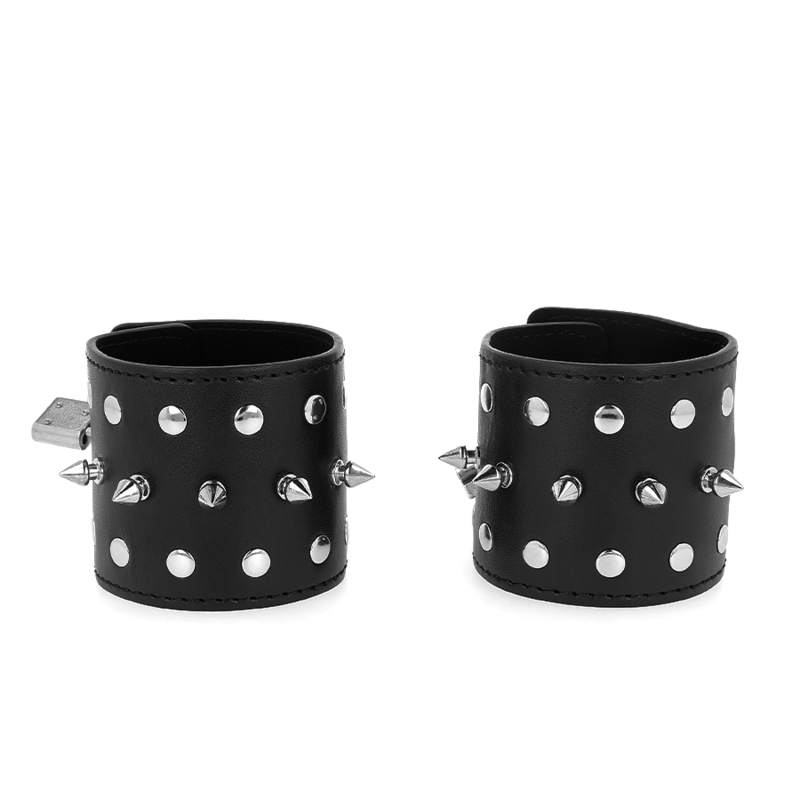 Esposas de Muñeca Punk con Púas 25x6cm