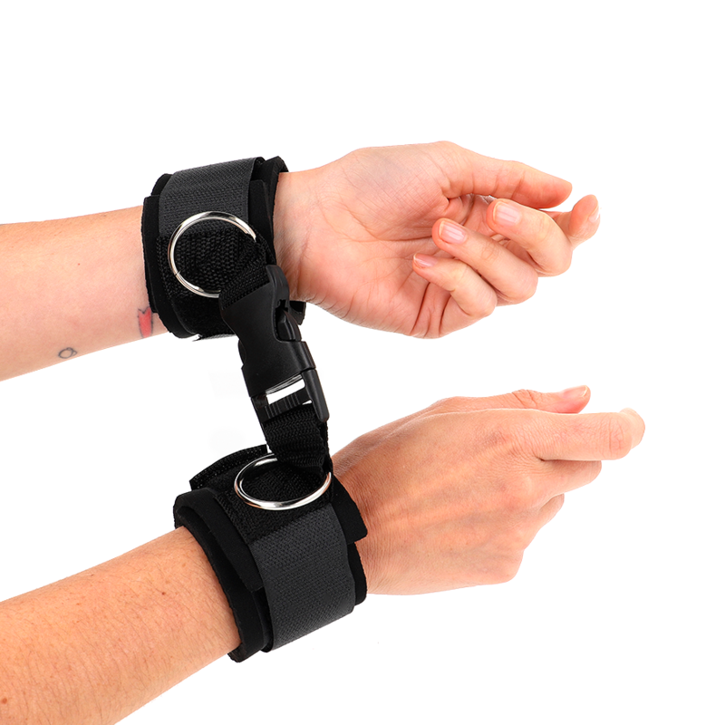 Retenciones de Muñeca Neopreno Hook&Loop Negro Ajustables 22-34 CM