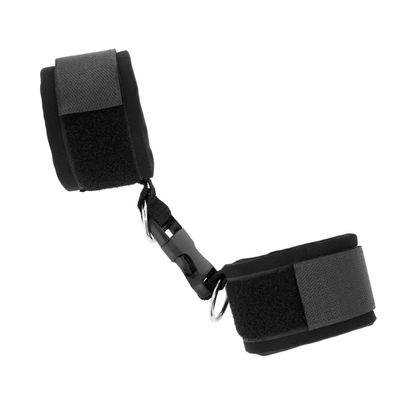 Retenciones de Muñeca Neopreno Hook&Loop Negro Ajustables 22-34 CM