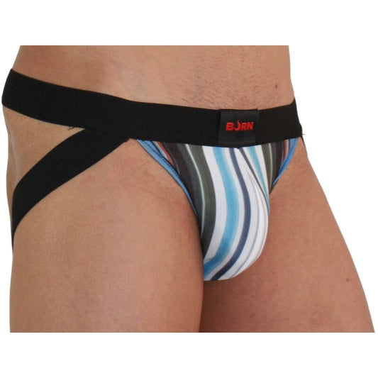 BURN Jockstrap Multicolor y Negro - Estilo, Fantasía y Confort