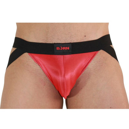 BURN Jockstrap Rojo/Negro