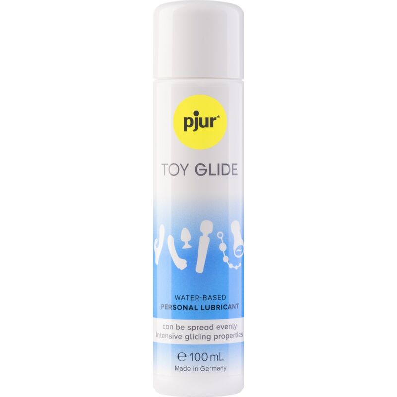 PJUR Lubrificante Toy Glide À Base de Água para Brinquedos 100 ML para deslizamento suave e seguro.