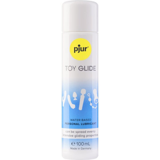 PJUR Lubrificante Toy Glide À Base de Água para Brinquedos 100 ML para deslizamento suave e seguro.