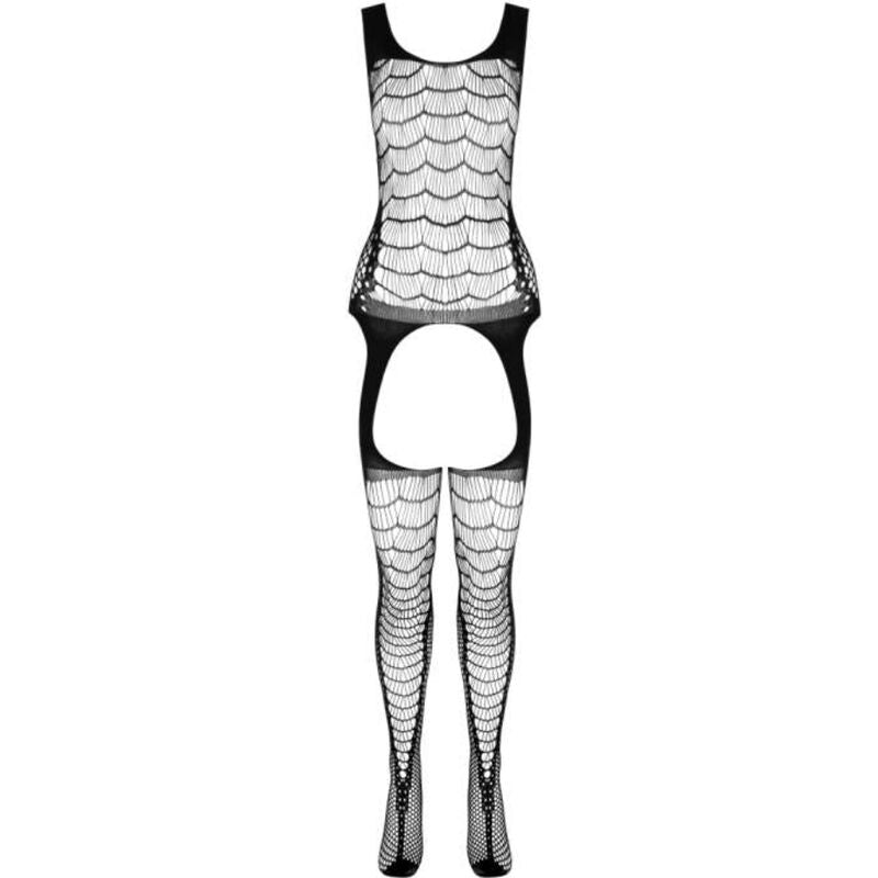 PASIÓN - BS 104 BODYSTOCKING NEGRO TALLA ÚNICA
