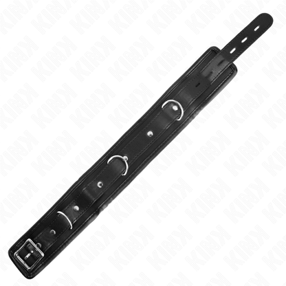 KINK Colar Básico com Trela 65cm BDSM, exibindo o design e material de alta qualidade.
