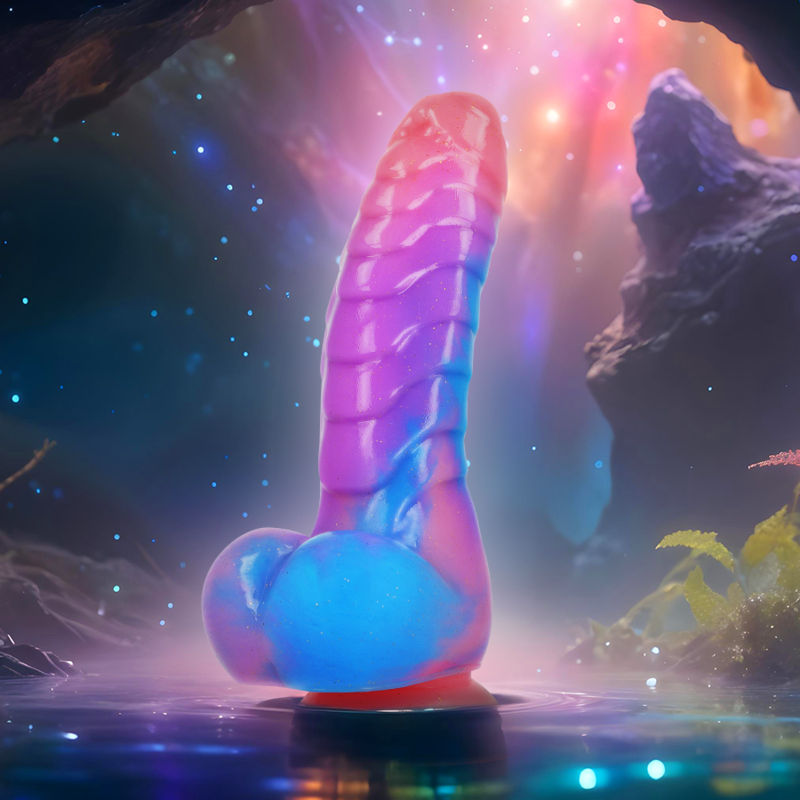 Dildo EPIC Empusa Guardião de Hades de silicone líquido com ventosa para prazer intenso