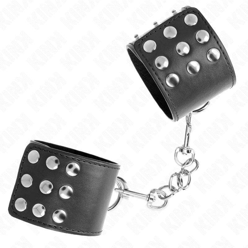 KINK Pulseira de Pulso com Fecho Rápido Ajustável Preta, detalhe do material e fecho de segurança.