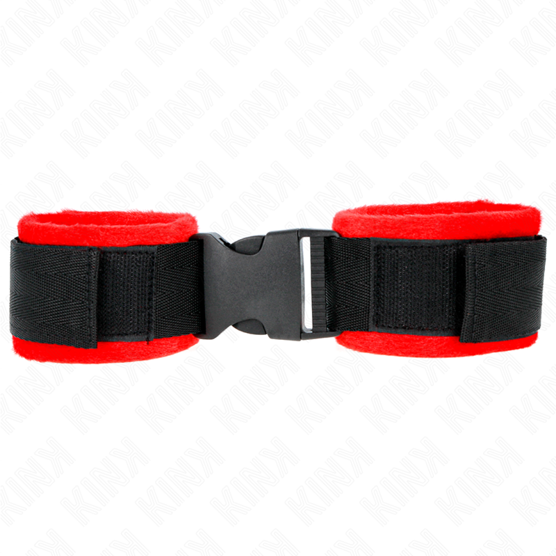 Restricciones de Muñeca de Nylon Ajustables Hook&Loop Negro 25-35cm