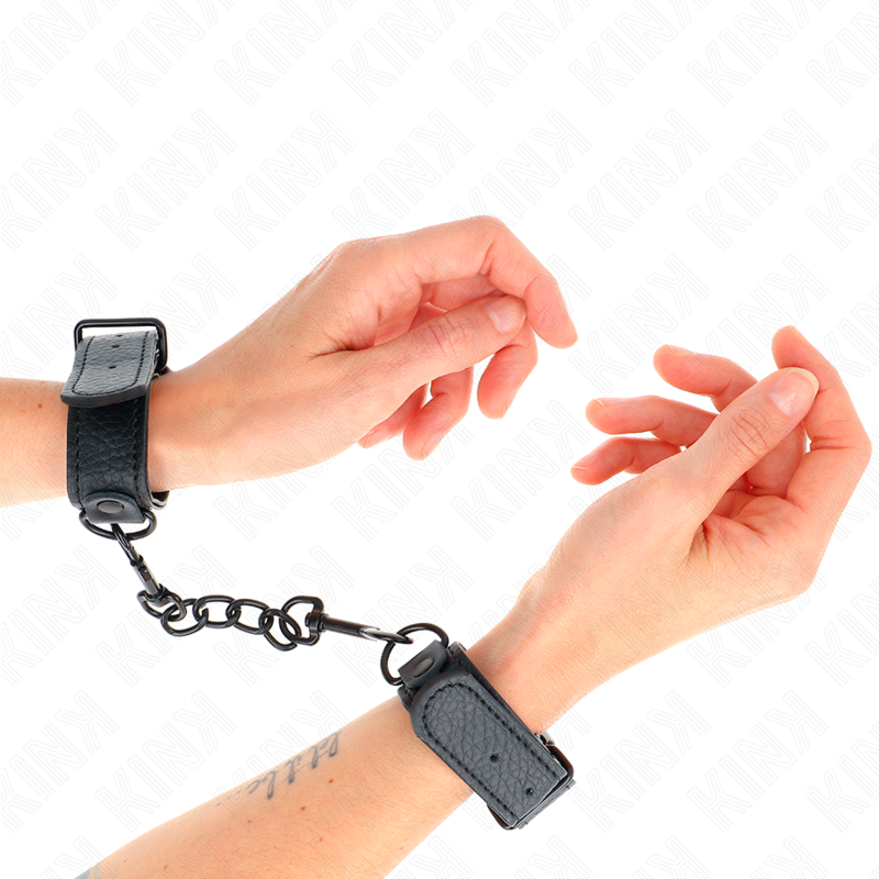 KINK Algemas de Mão Iniciantes Ajustáveis 13-23 cm x 2,2 cm para BDSM