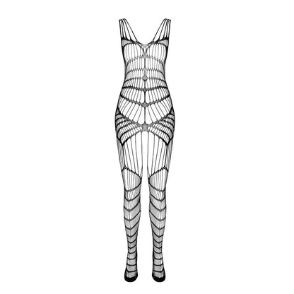 PASIÓN - BS 102 BODYSTOCKING ROJO TALLA ÚNICA