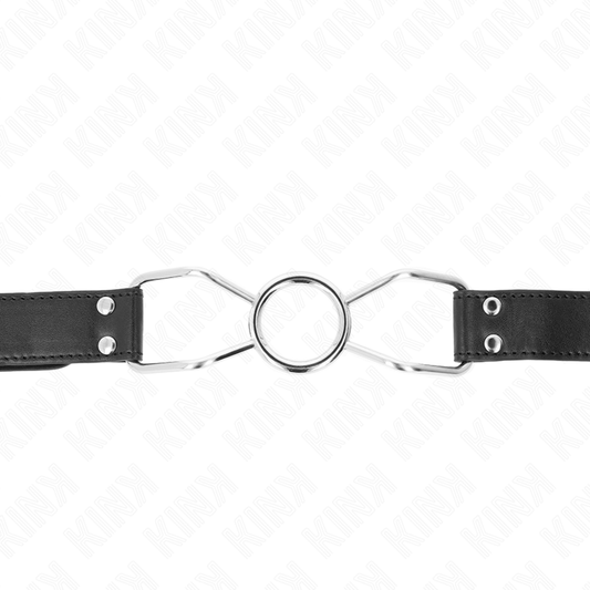 KINK Mordaça Boca de Aranha Ajustável Tamanho S para jogos BDSM e submissão