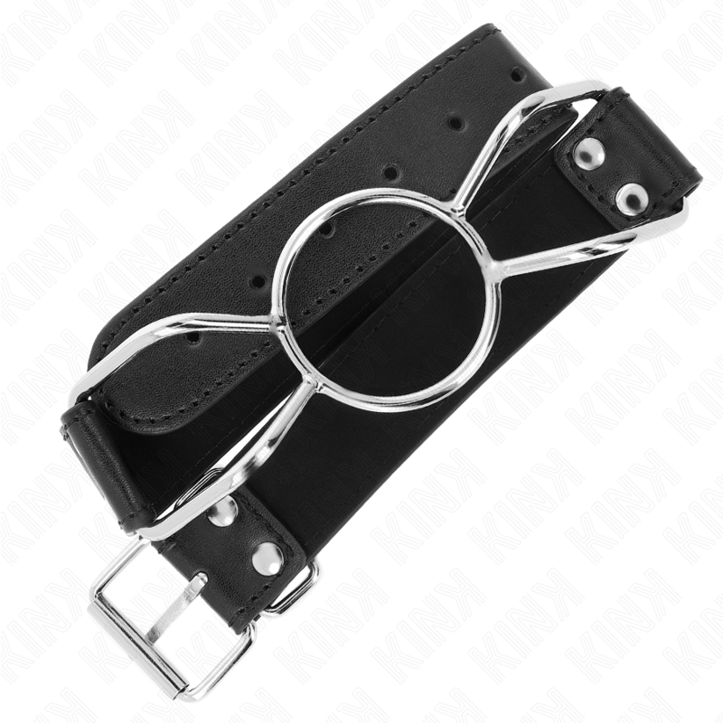 Mordaça Boca de Aranha KINK, ideal para jogos BDSM e submissão.