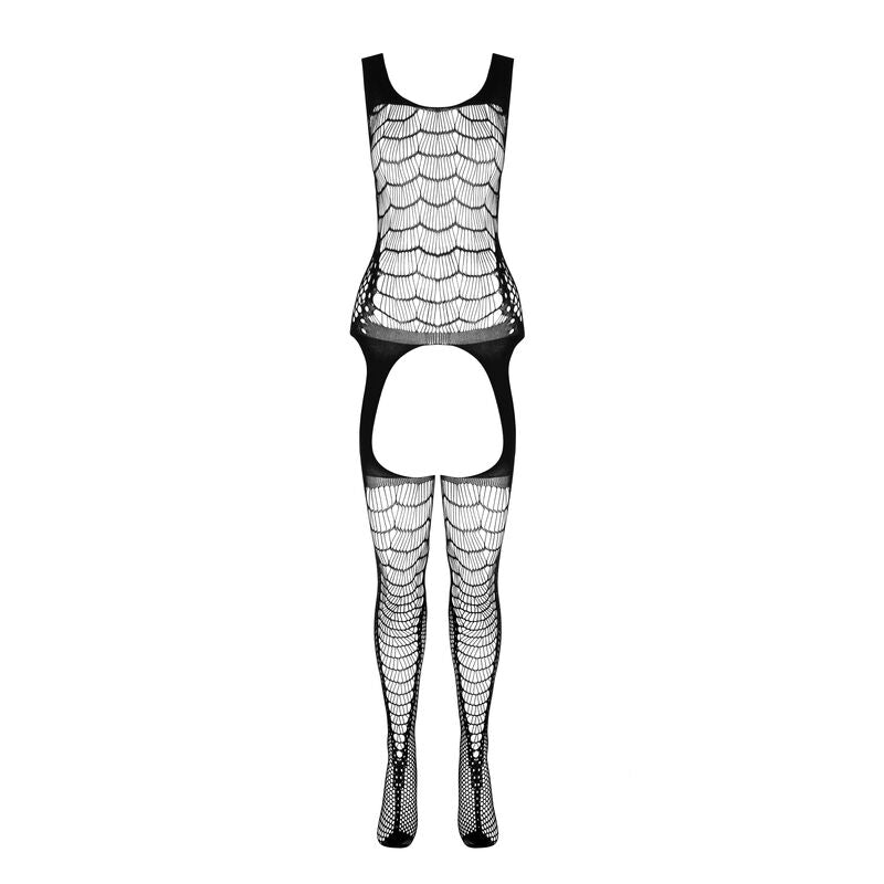 PASIÓN - BS 104 BODYSTOCKING ROJO TALLA ÚNICA