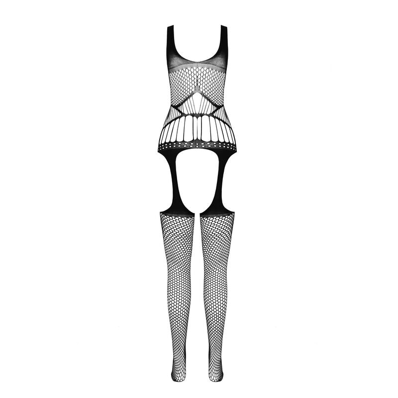 PASIÓN - BS 106 BODYSTOCKING NEGRO TALLA ÚNICA