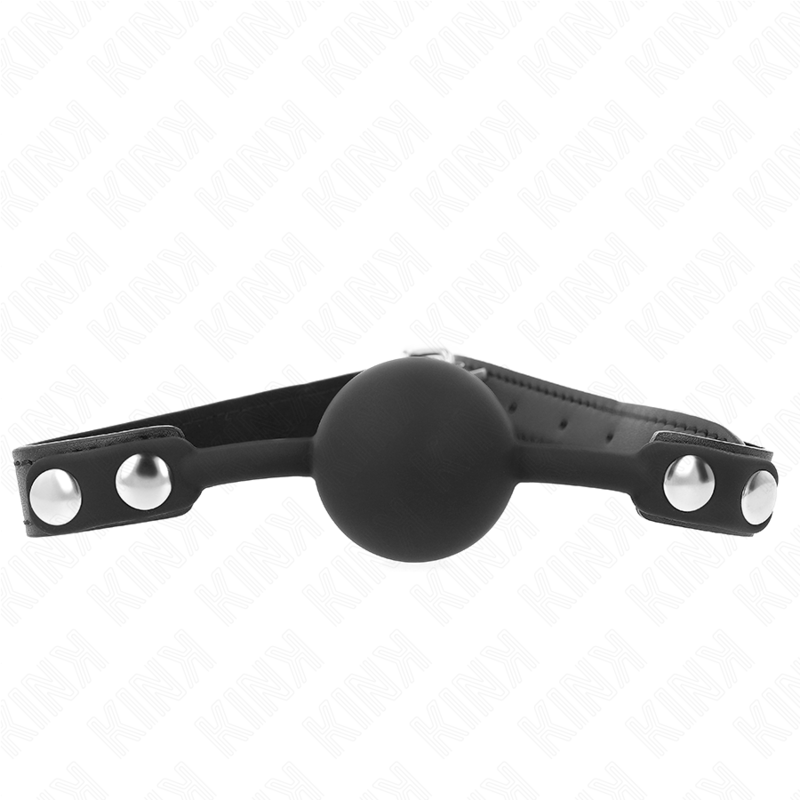 Mordaça de bola de silicone KINK 4 CM para jogos BDSM