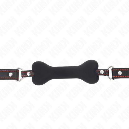 KINK - BARRO DE HUESO NEGRO 12 CM 63 x 2 CM