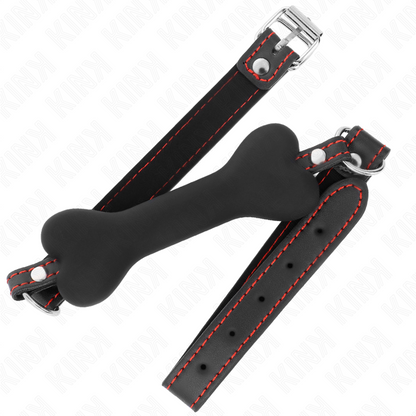 KINK - BARRO DE HUESO NEGRO 12 CM 63 x 2 CM