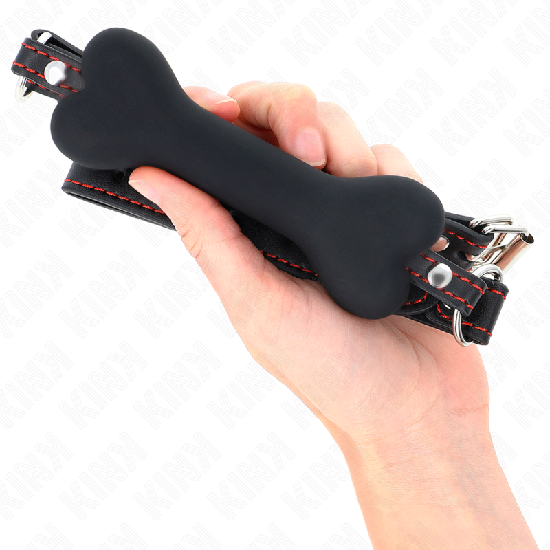KINK - BARRO DE HUESO NEGRO 12 CM 63 x 2 CM