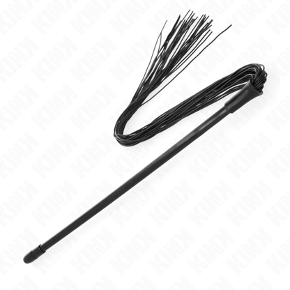 KINK Chicote de Silicone 60 CM, ideal para exploração BDSM e sessões de prazer.