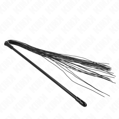 KINK Chicote de Silicone 60 CM, ideal para exploração BDSM e sessões de prazer.