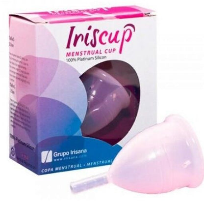 IRISCUP - TAZA GRANDE ROSA DEL MES + BOLSA ESTERILIZADORA GRATIS