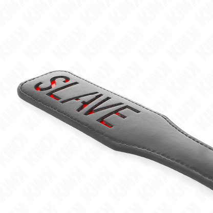 Paleta BDSM KINK de canto redondo, ideal para impacto controlado em jogos de poder.
