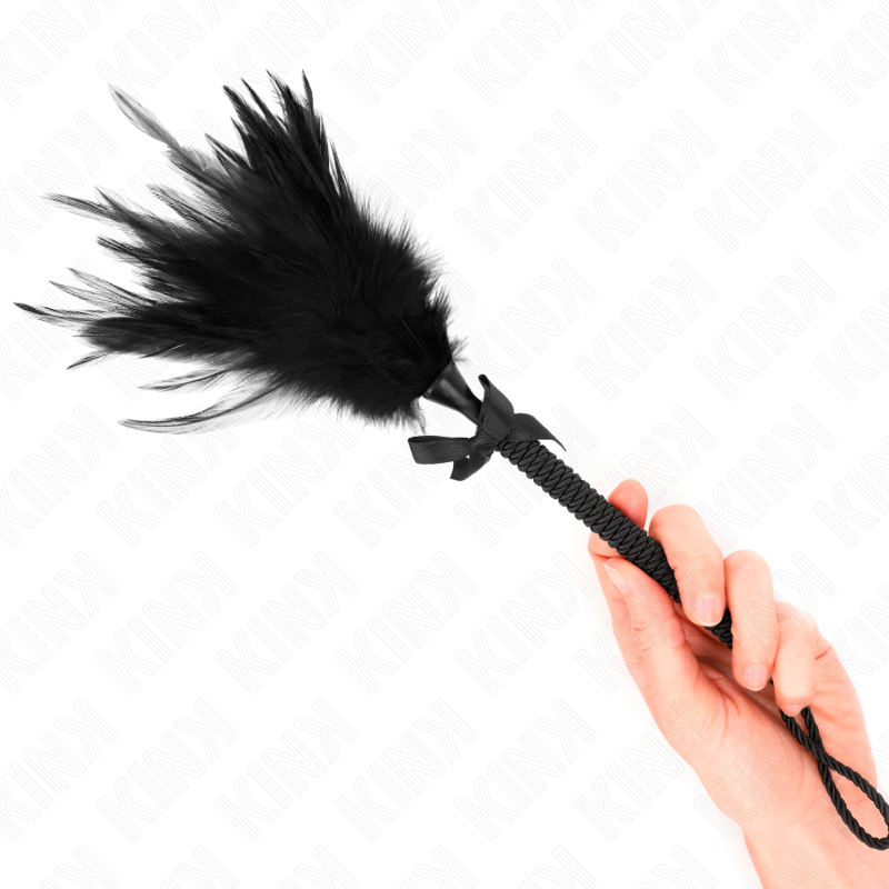 Penas de Cócegas de Frango KINK 35 CM para estimulação sensorial e BDSM.
