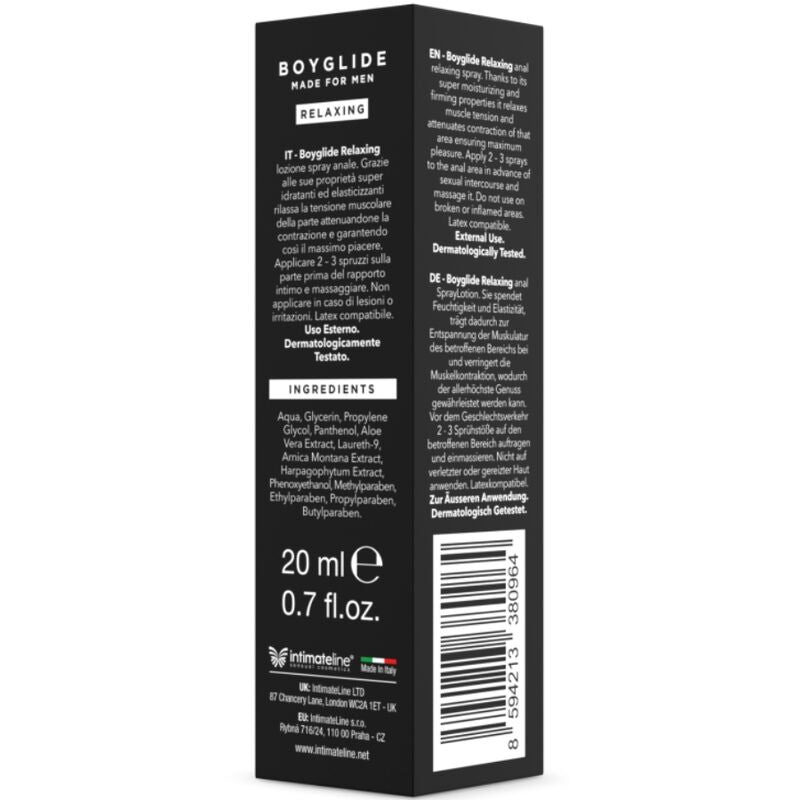 Spray Relajante Anal Boyglide 20 ML