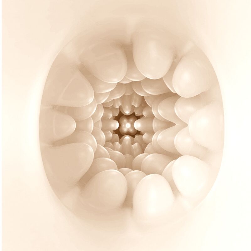 Masturbador Masculino PRETTY LOVE Olga com textura interna para sensações reais.