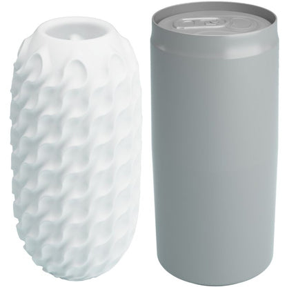 Masturbador Masculino PRETTY LOVE Venus X Branco com design ergonómico e texturas internas estimulantes.