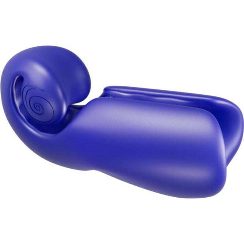 SNAIL VIBE - EVO PARA ÉL MASTURBADOR MASCULINO SLIDE N ROLL AZUL OSCURO