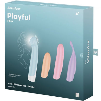 Vibrador Satisfyer G-Spot Wave 4 cinza escuro com tecnologia de ondas robóticas e 12 programas de vibração para estimulação do ponto G.