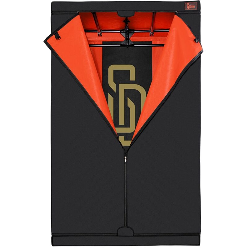 SECRET DOME Cabine Cúpula BDSM em preto e vermelho para submissão e controle consensual.