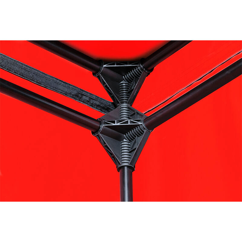 SECRET DOME Cabine Cúpula BDSM em preto e vermelho para submissão e controle consensual.