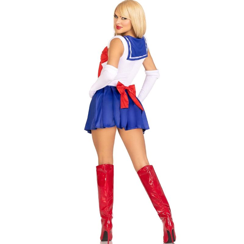 Fantasia Sexy Marinheiro Multicolor LEG AVENUE 3 Peças