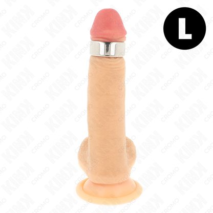 Anel Peniano de Metal KINK 3 CM, exibindo o seu design robusto e acabamento metálico.