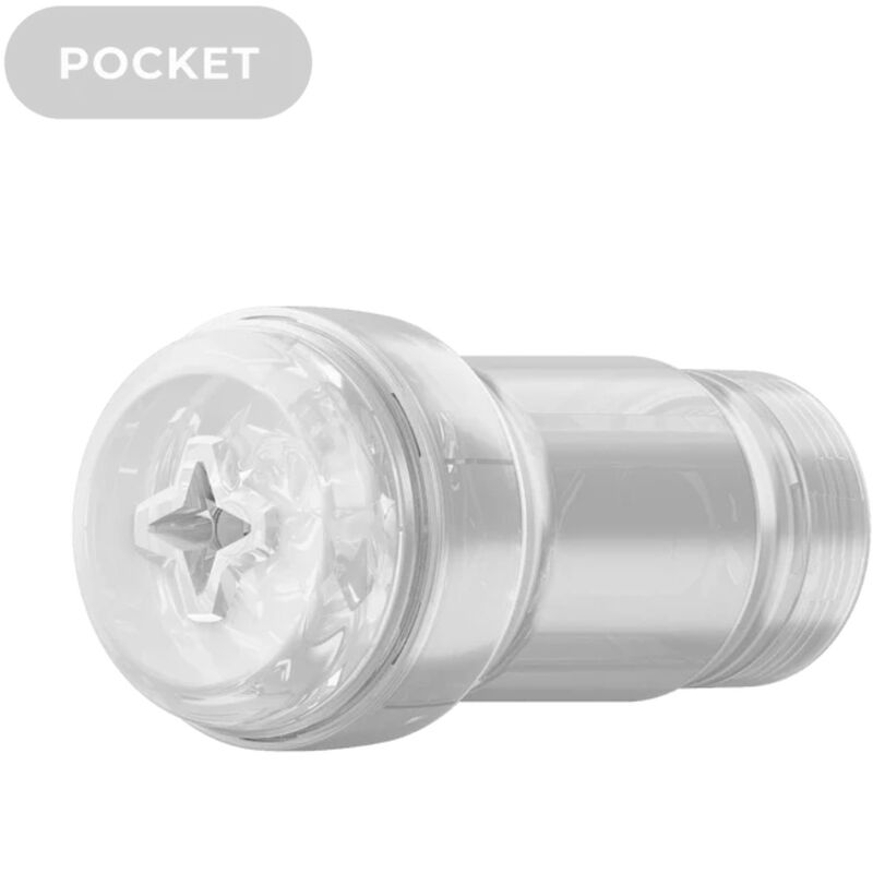 KIIROO - MASTURBADOR DE BOLSILLO FEEL CRYSTAL DE KIIROO TRANSPARENTE