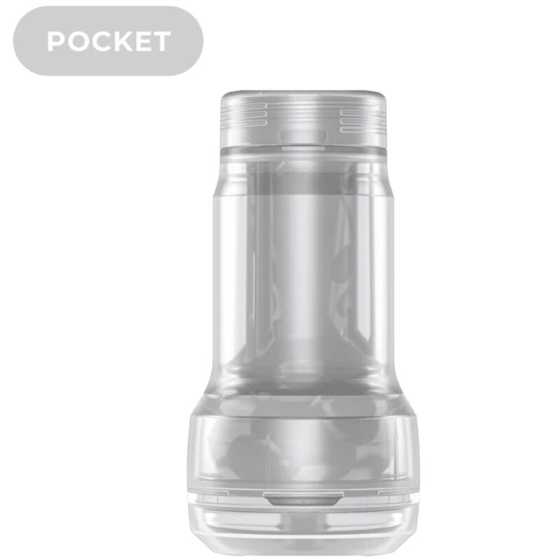 KIIROO - MASTURBADOR DE BOLSILLO FEEL CRYSTAL DE KIIROO TRANSPARENTE
