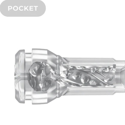 KIIROO - MASTURBADOR DE BOLSILLO FEEL CRYSTAL DE KIIROO TRANSPARENTE