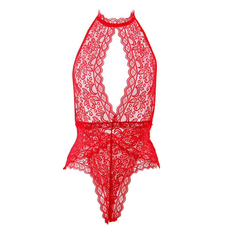Body Open Cup SUBBLIME Vermelho L/XL para lingerie sensual