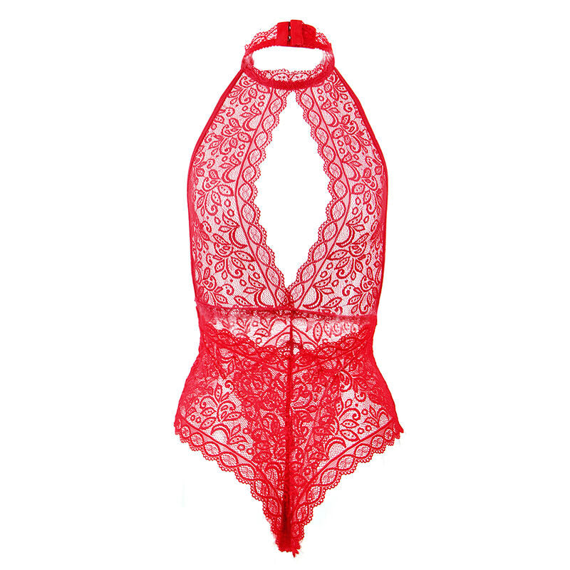 Body Open Cup SUBBLIME Vermelho L/XL para lingerie sensual