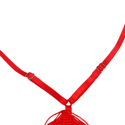 Imagem do conjunto de lingerie SUBBLIME Vestido com Alças e Tanga Vermelho L/XL