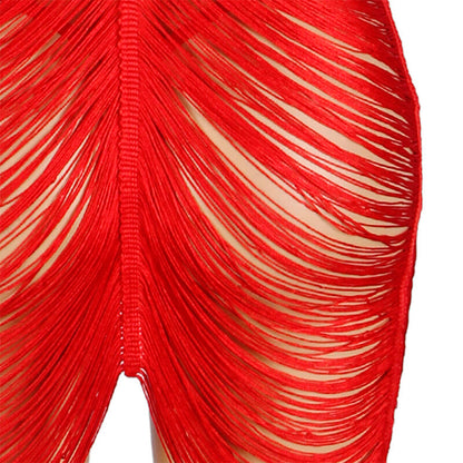 Imagem do conjunto de lingerie SUBBLIME Vestido com Alças e Tanga Vermelho L/XL