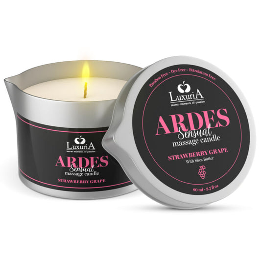 Vela de Masaje Luxuria de Uva