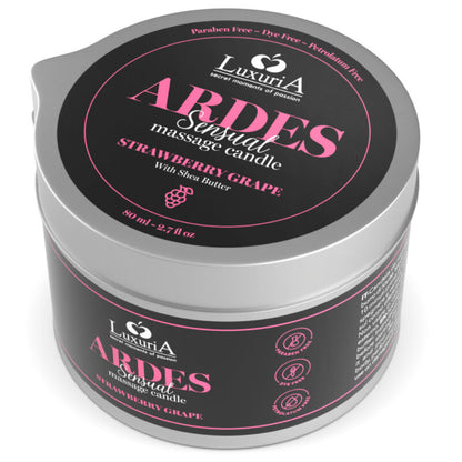 Vela de Masaje Luxuria de Uva