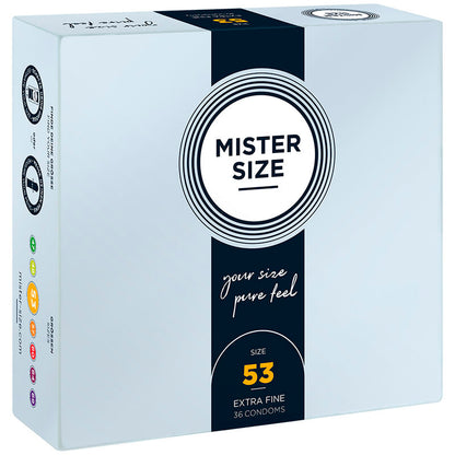 Preservativo Talla M 53 mm (36 Unidades)