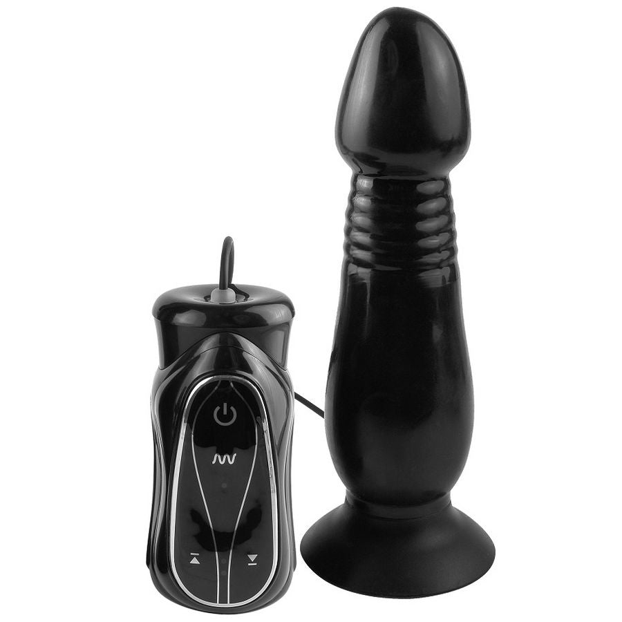 Pipedream Anal Fantasy Vibrador Plug Propulsor com ventosa e 7 padrões de vibração