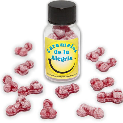 Dulces Divertidos en Forma de Pene Fresa y Cereza